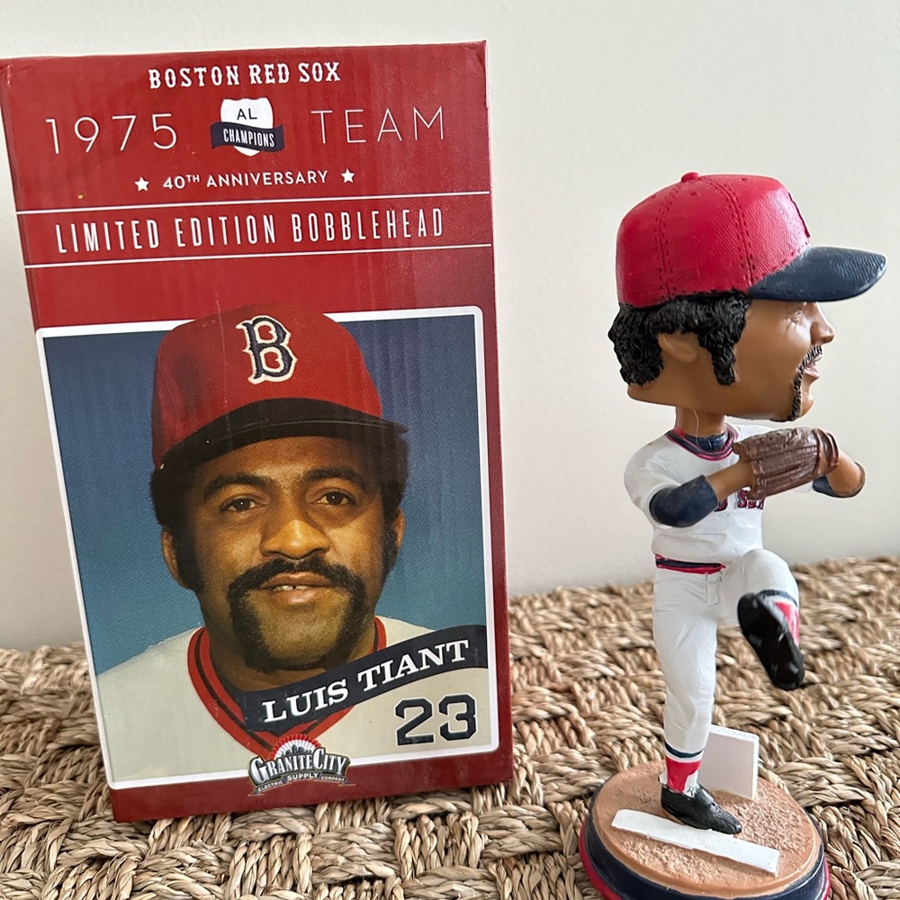 NIB Luis Tiant Bobblehead